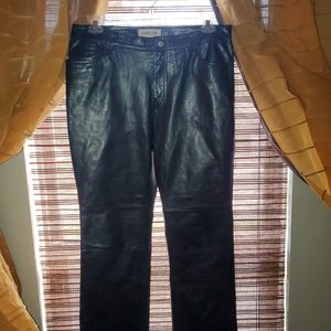 Leather pants